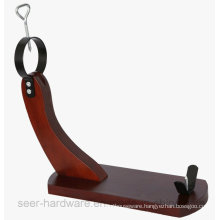 Wooden Ham Stand with Swivel Grip (SE037)